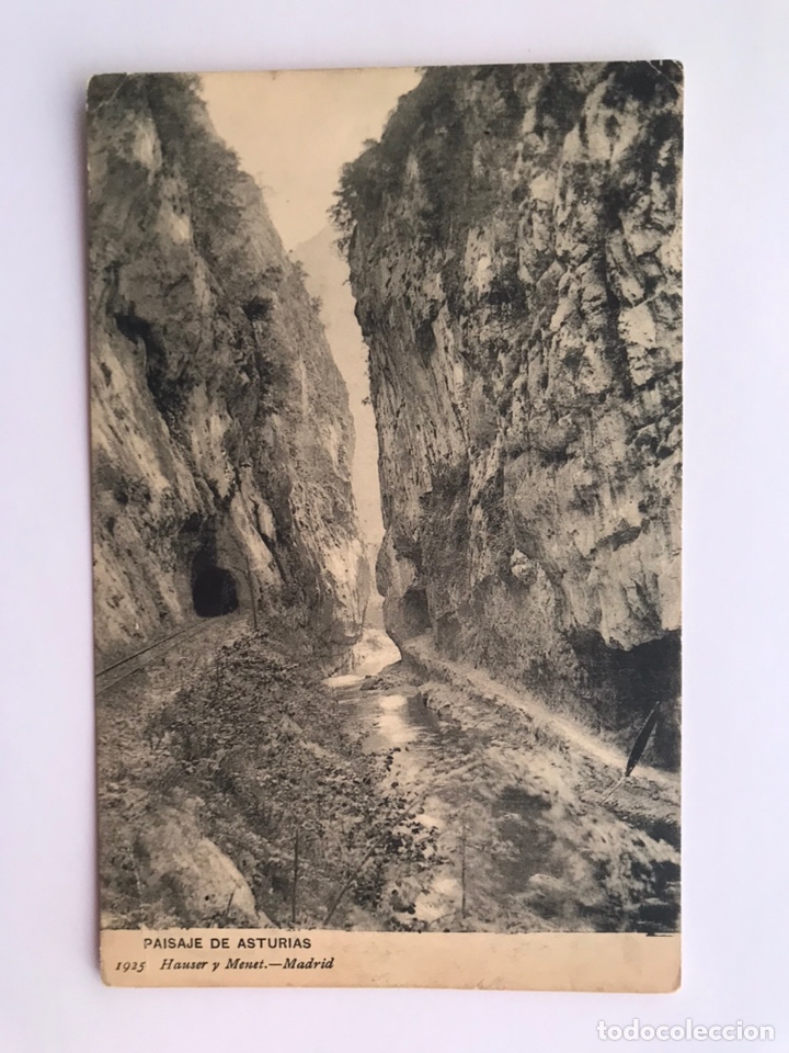 Postkarten: PAISAJE DE ASTURIAS. Postal No. 1925. Edita: Hauser y Menet (h.1930?)