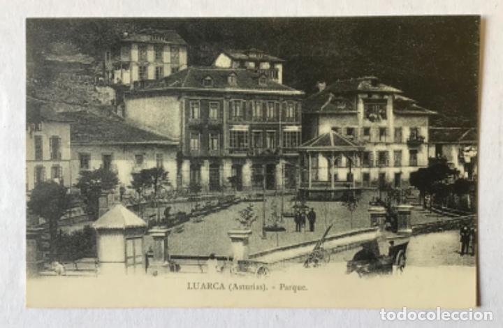 Postales: LUARCA (ASTURIAS). PARQUE. - Foto 1