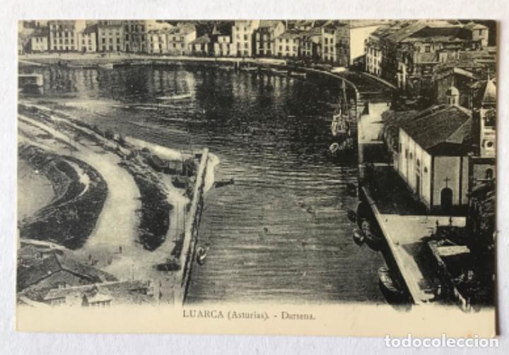 Postales: LUARCA (ASTURIAS). DARSENA. - Foto 1