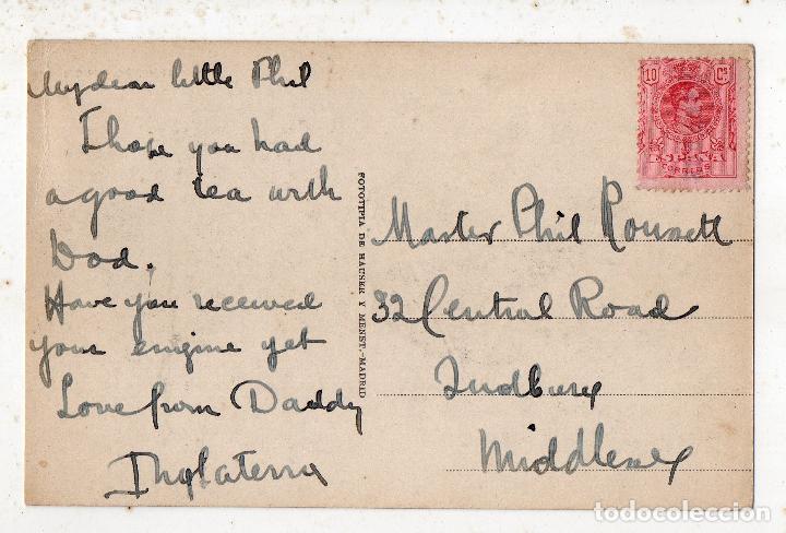Postales: Oviedo. En el Mercado. Escrita. - Foto 2