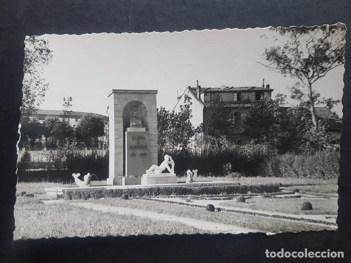 Postales: GIJON ASTURIAS MONUMENTO A FLEMING - Foto 1