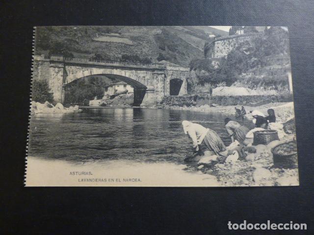Postales: ASTURIAS LAVANDERAS EN EL NARCEA - Foto 1