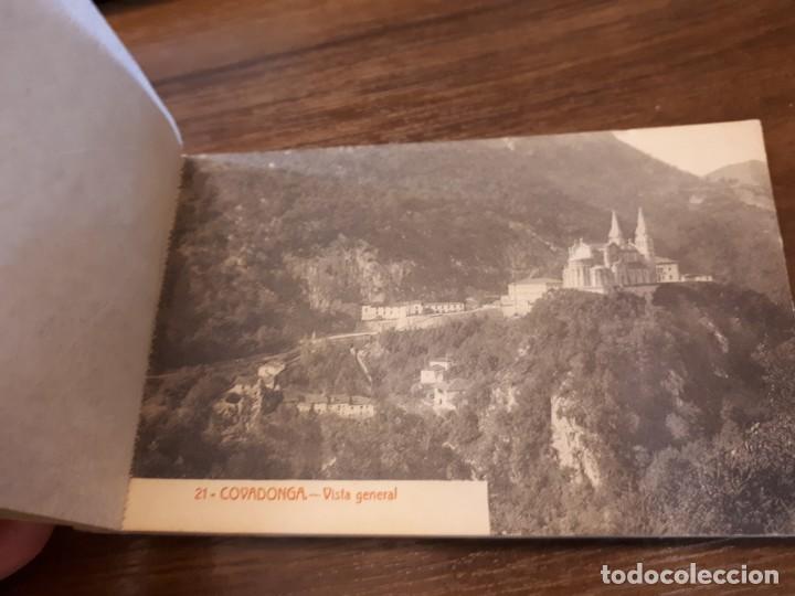 Postales: Libreto postales, Vistas de Covadonga. - Foto 2