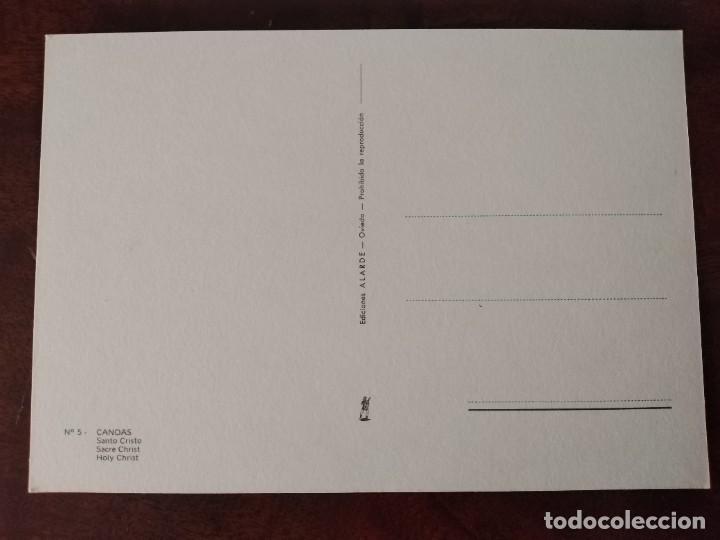 Postales: Candas, santo cristo. Ediciones alarde. - Foto 2
