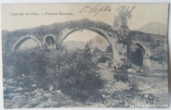 Postales: CANGAS DE ONIS PUENTE ROMANO - Foto 1