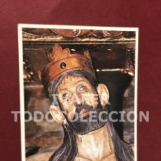 Postales: POSTAL CRISTO ROMANICO SIGLO XII DEL MONASTERIO DE CORIAS, CANGAS DEL NARCEA, ASTURIAS, AÑO 2003. Lote 247232730