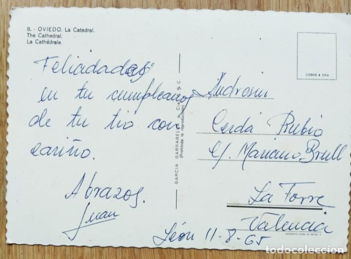 Postales: OVIEDO - CATEDRAL - Foto 2