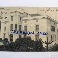 Postales: ORTIGUERA, POR NAVIA (ASTURIAS), POSTAL QUINTA DE JARDON. FOTOTIPIA CASTAÑEIRA Y ALVAREZ (A.1917). Lote 270654068