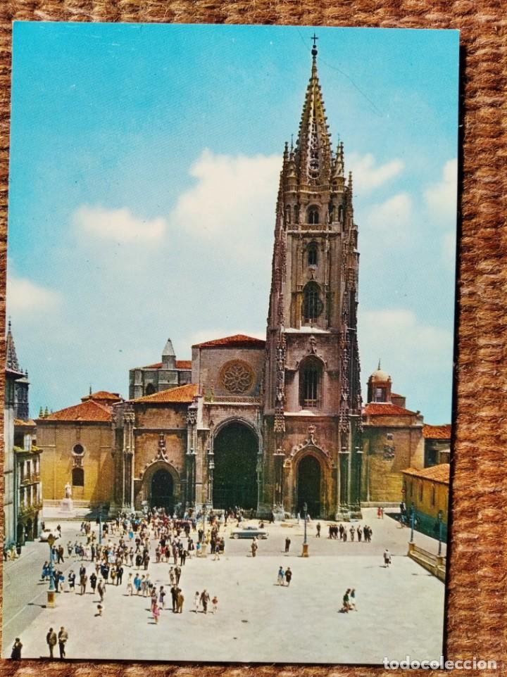 Postales: OVIEDO - CATEDRAL - Foto 1