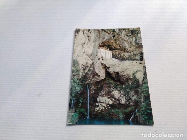 Postales: ASTURIAS - POSTAL COVADONGA - LA CUEVA - Foto 1