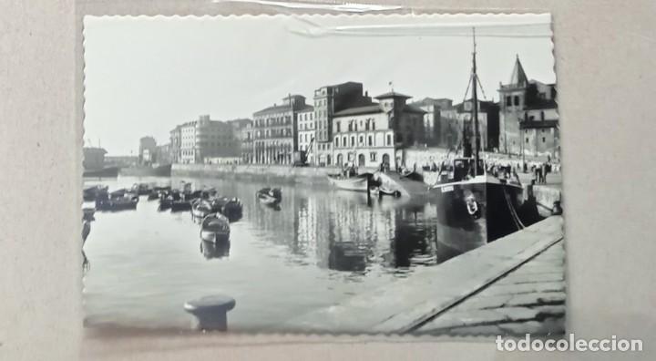 Postales: Gij&oacute;n , muelle de oriente - Foto 1