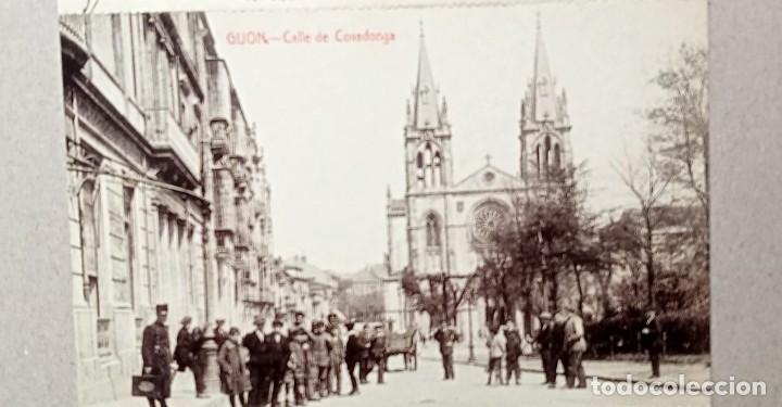Postales: Gij&oacute;n , calle de Covadonga - Foto 1