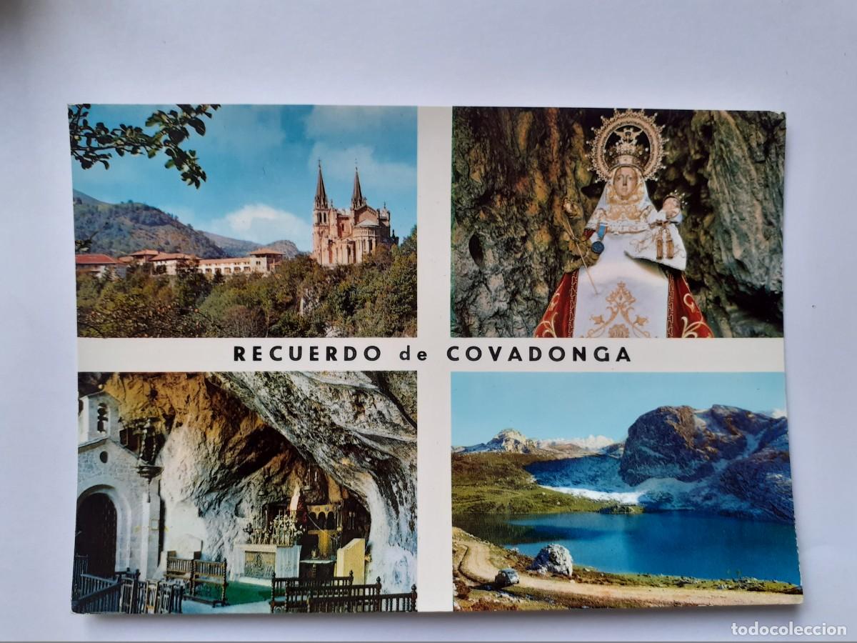 Postales: POSTAL - COVADONGA - DIVERSOS ASPECTOS - ESCRITA - Foto 1