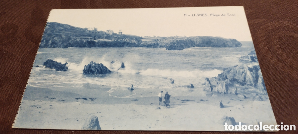 Postales: Postal y Llanes plaza de toro - Foto 1