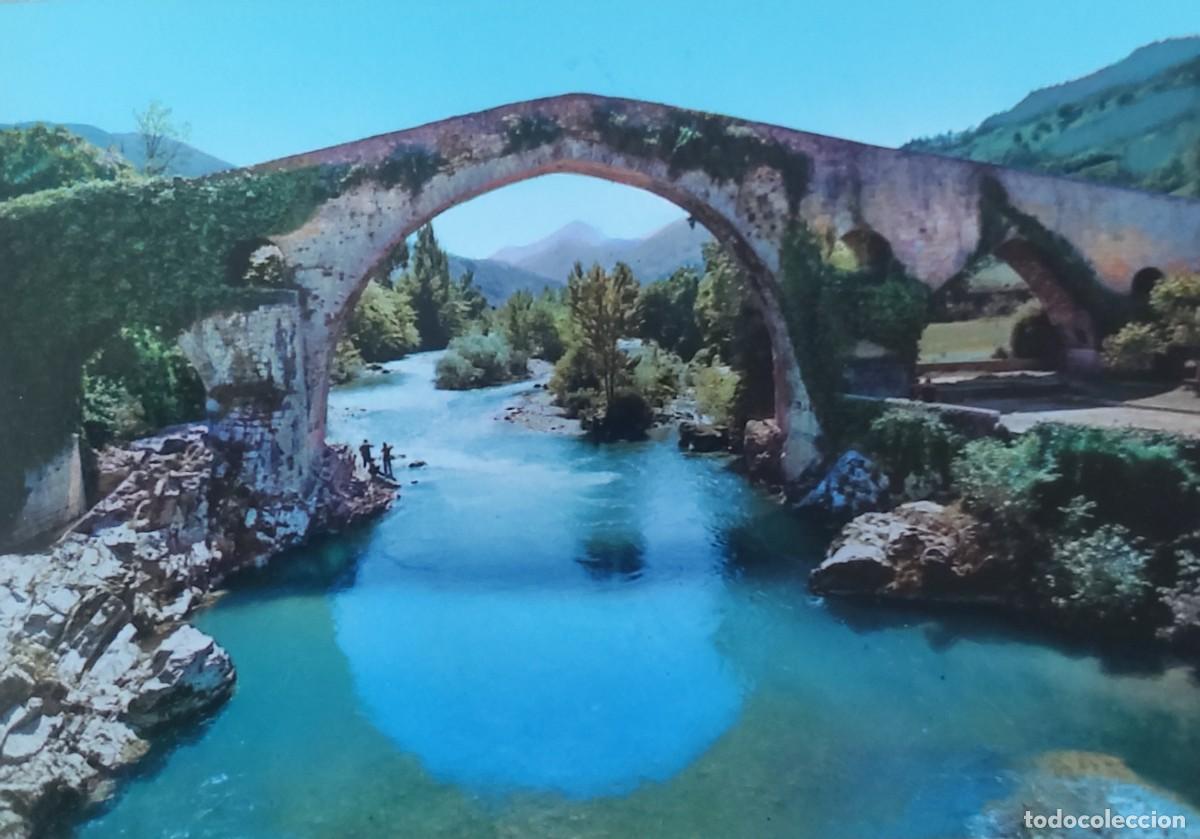 Postales: CANGAS DE ONIS - PUENTE ROMANO - EDICIONES ALARDE - SIN CIRCULAR. - Foto 1