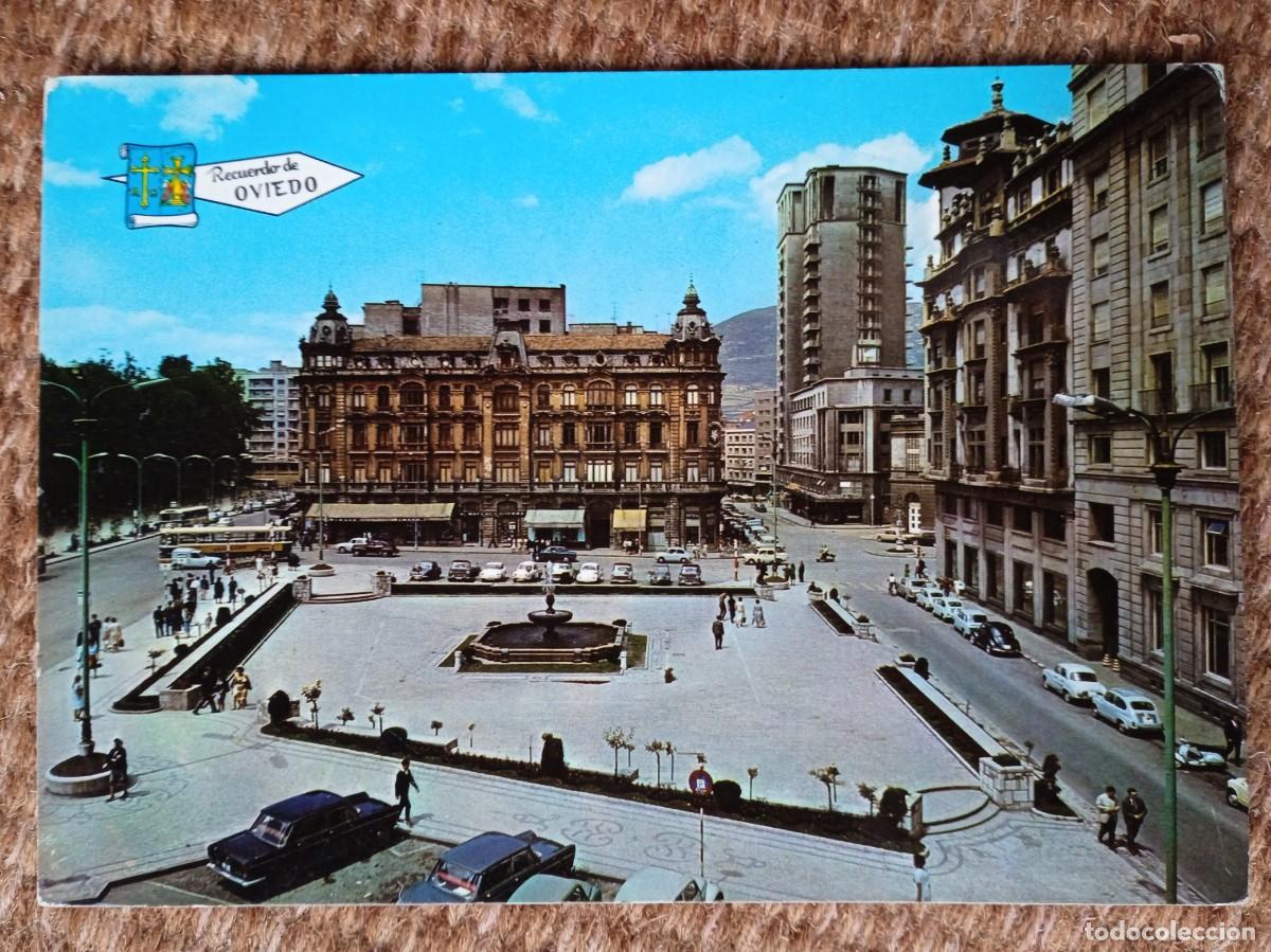 Postales: OVIEDO - PLAZA DEL GENERALISIMO - Foto 1