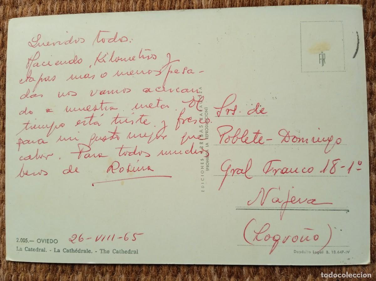 Postales: OVIEDO - CATEDRAL - Foto 2