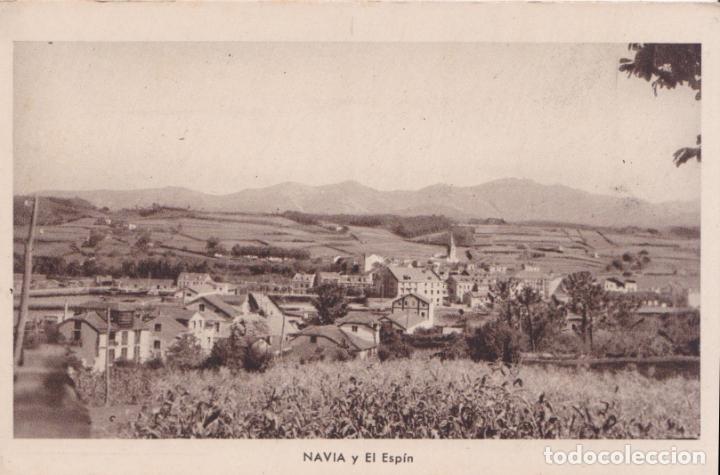 Postales: NAVIA Y EL ESP&Iacute;N - EDICIONES GOMEZ - SIN CIRCULAR