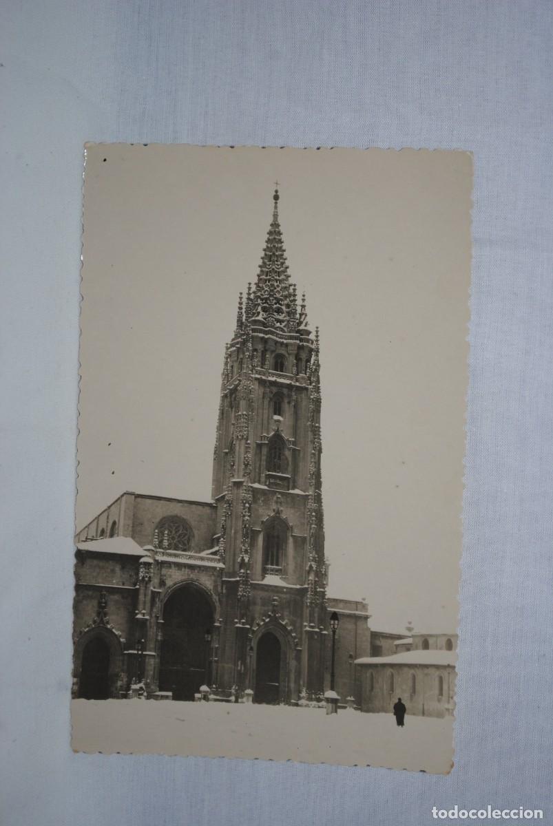Postales: OVIEDO , CATEDRAL NEVADA - Foto 1