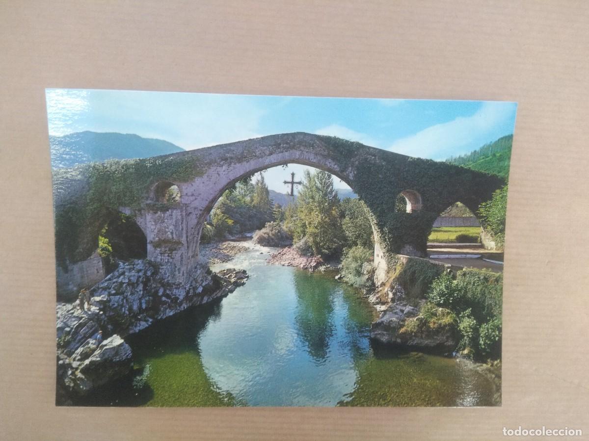 Postales: Postal Cangas de Onis- puente romano - Foto 1