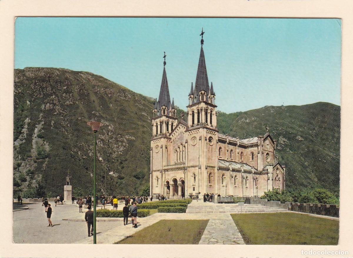 Postales: COVADONGA. LA BASILICA (1965) - Foto 1