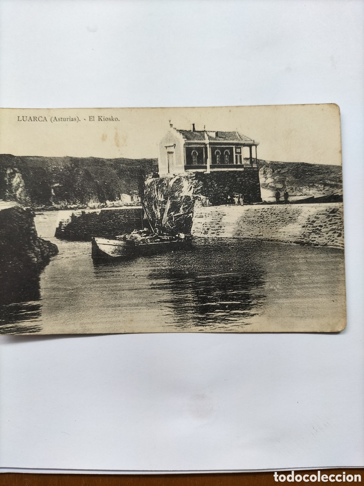 Postales: Luarca - El Kiosco. - Foto 1