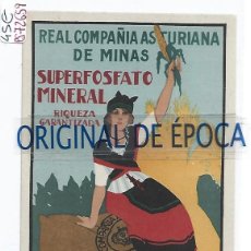 Postales: (PS-72659)POSTAL REAL COMPAÑIA ASTURIANA DE MINAS-SUPERFOFATO MINERAL