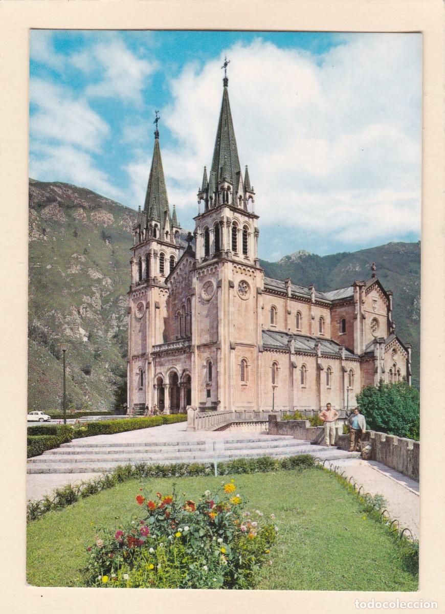 Postales: COVADONGA. BAS&Iacute;LICA (1969) - Foto 1