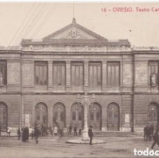 Postales: OVIEDO (ASTURIAS) - TEATRO CAMPOAMOR - CASA THOMAS - BARCELONA. Lote 400947314