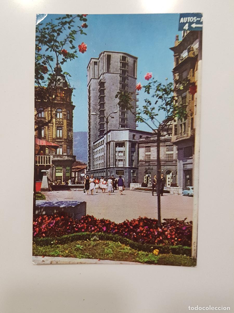 Postales: POSTAL OVIEDO EDIFICIO DE COMUNICACIONES. 1962. SIN CIRCULAR. POSTALES ESPERON - Foto 1