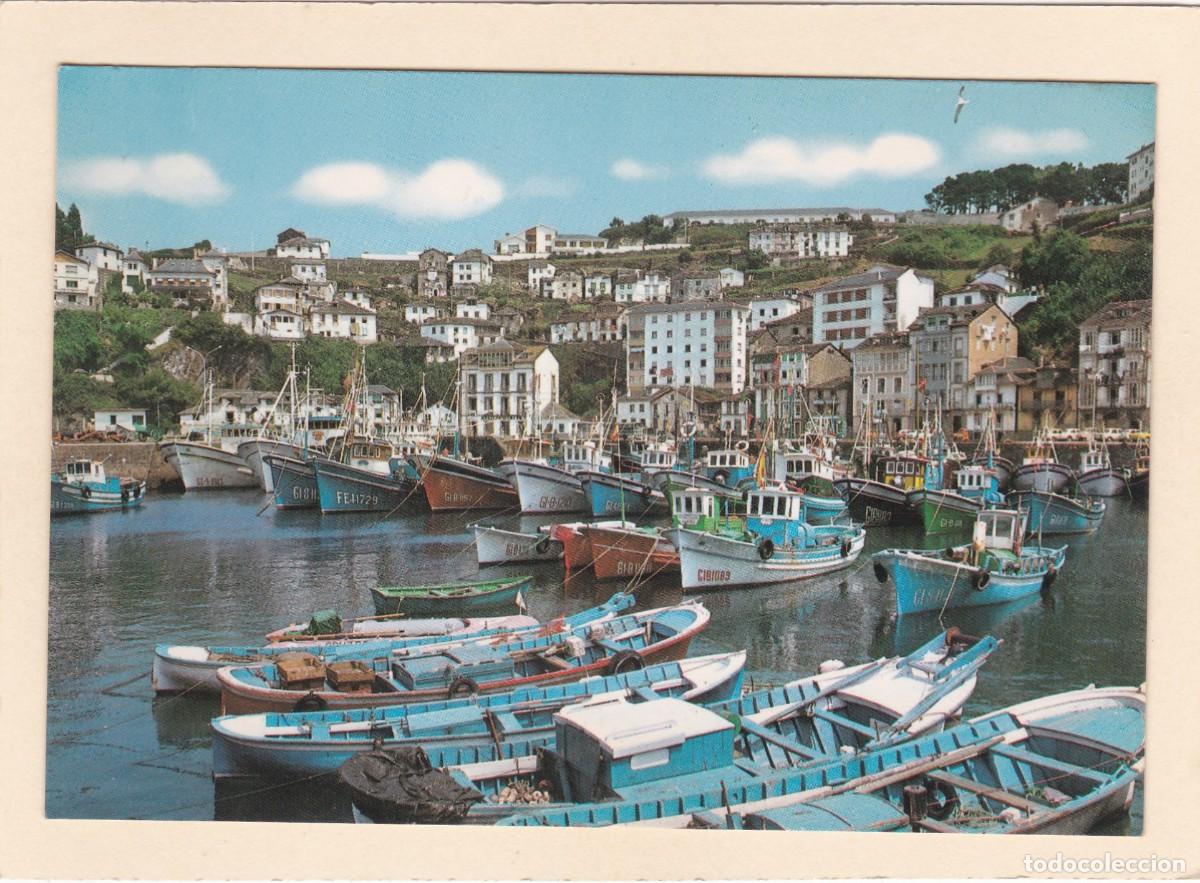 Postales: LUARCA (VALD&Eacute;S). PUERTO (1977) - Foto 1