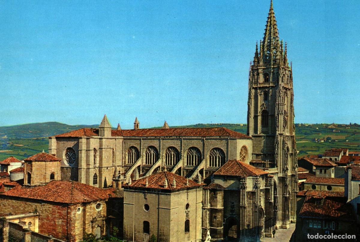 Postales: Oviedo catedral sin circular - Foto 1
