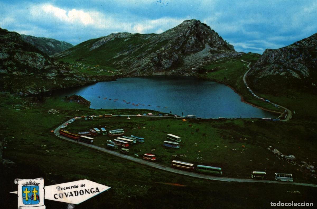 Postales: covadonga lago enol sin circular - Foto 1