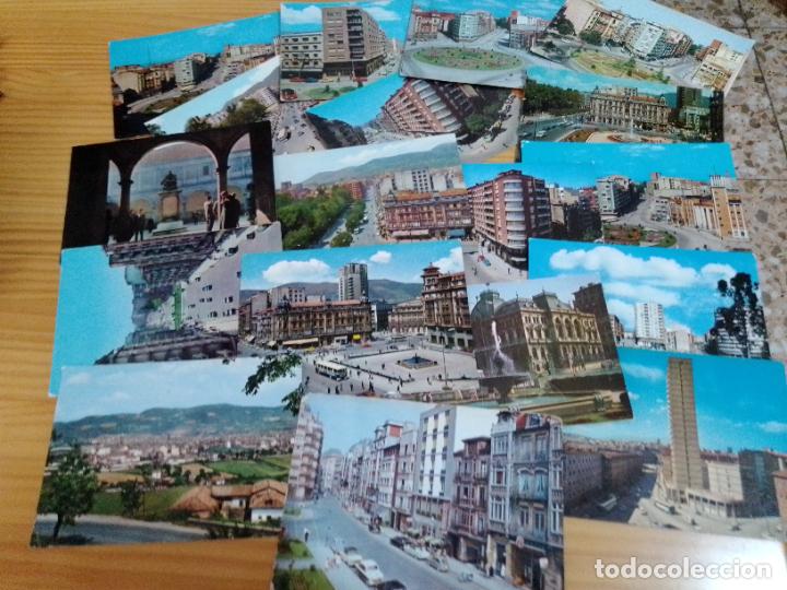 Postales: Oviedo: 18 postales en lote - Foto 1