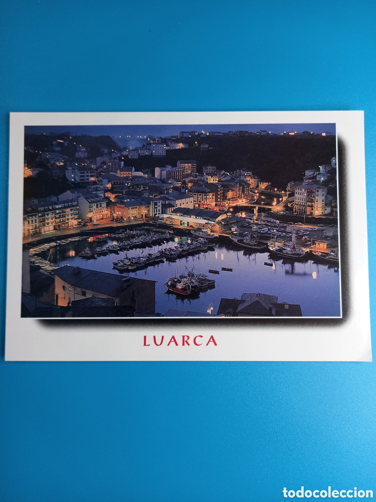 Postales: POSTAL LUARCA (NOCTURNA). SIN CIRCULAR - Foto 1