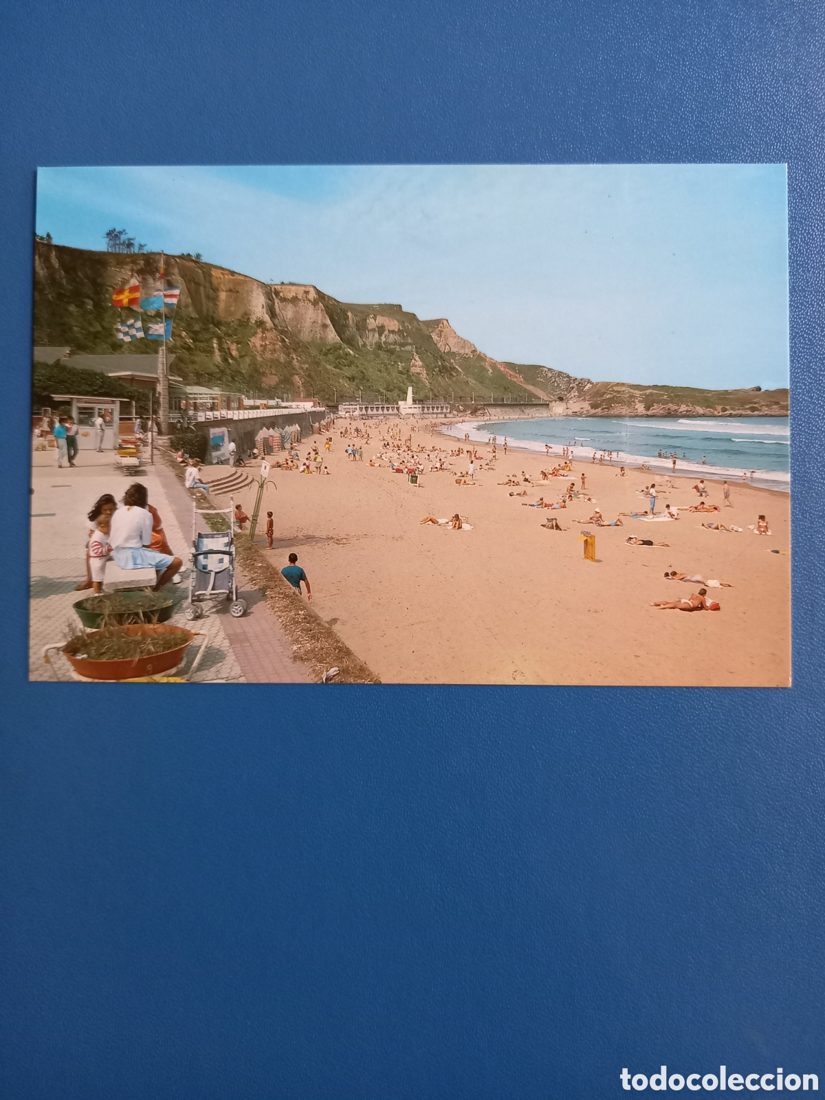 Postales: POSTAL SALINAS, LA PLAYA 1989. SIN CIRCULAR - Foto 1