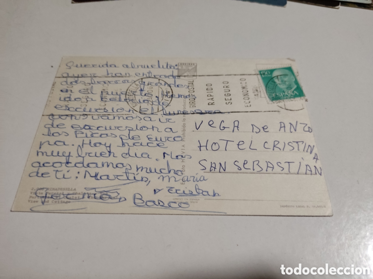 Postales: Postal Ribadesella - Foto 2