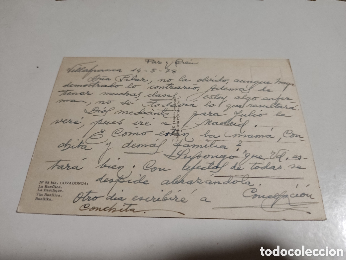 Postales: Postal Covadonga - Foto 2