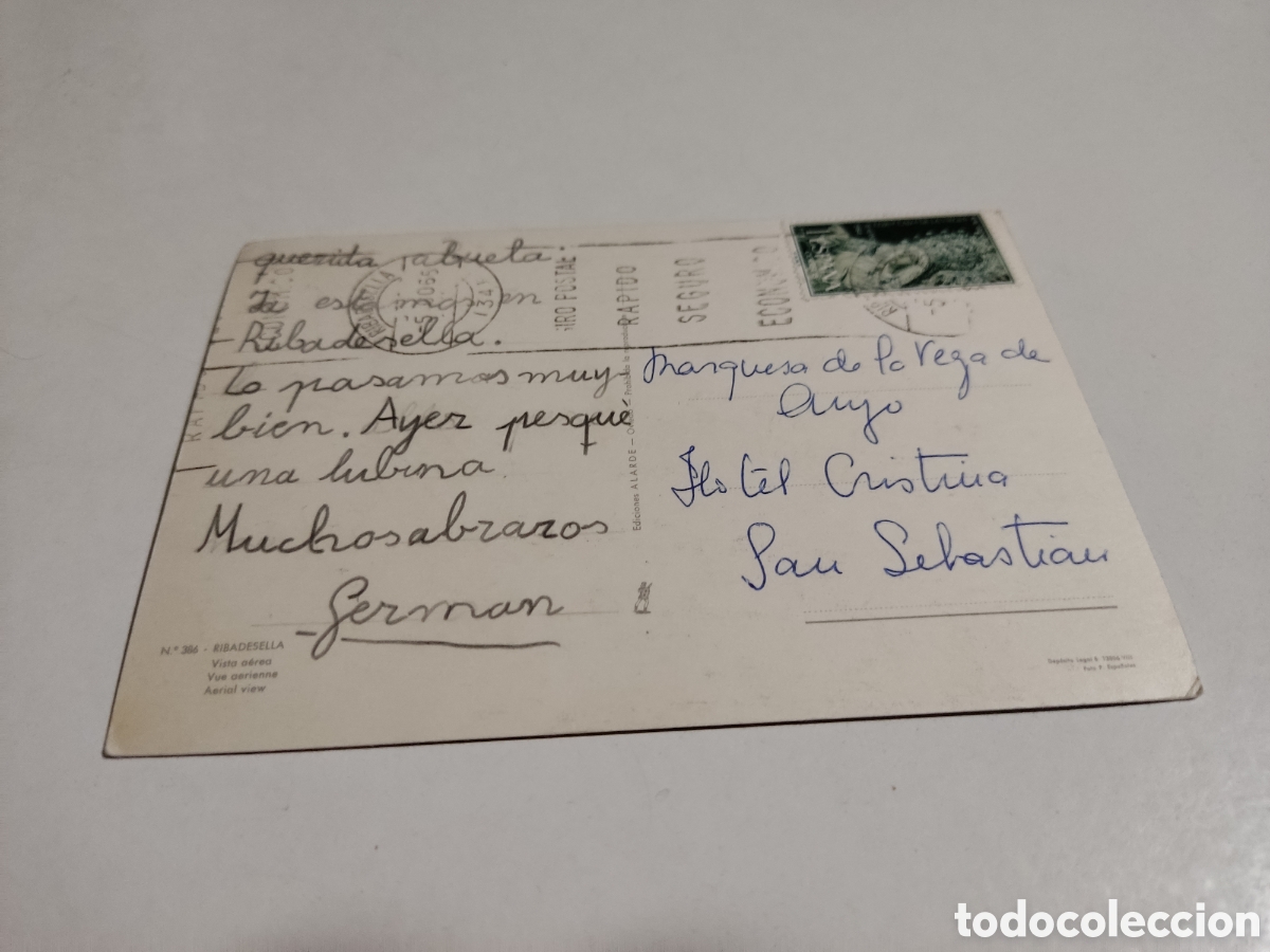 Postales: Postal Ribadesella - Foto 2