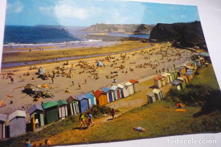 Postales: postal luarca playa - Foto 1
