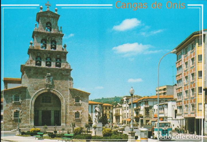 Postales: CANGAS DE ONIS, AVENIDA DE COVADONGA &ndash; EDICIONES SANDI N&ordm;252 &ndash; S/C - Foto 1