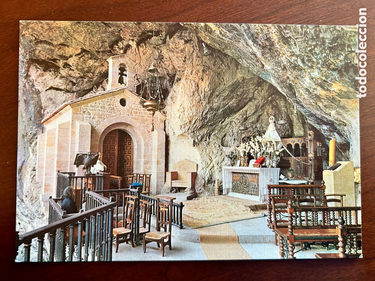 Postales: 2 POSTALES DE COVADONGA. SIN CIRCULAR. - Foto 3