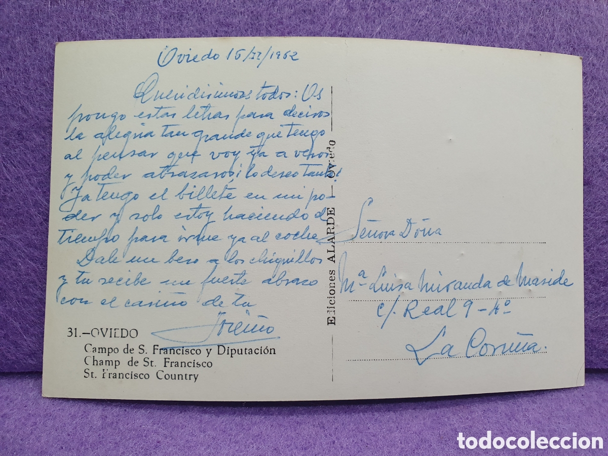 Postales: Postal Oviedo. (L66) - Foto 2