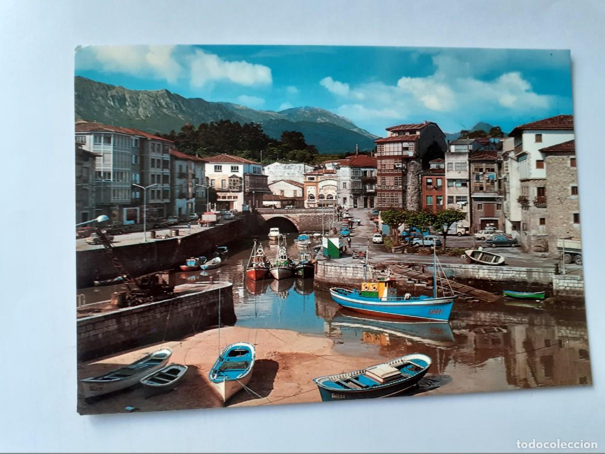 Postkarten: POSTAL - ASTURIAS LLANES EL PUERTO BARCOS - PEPE 410 - ESCRITA