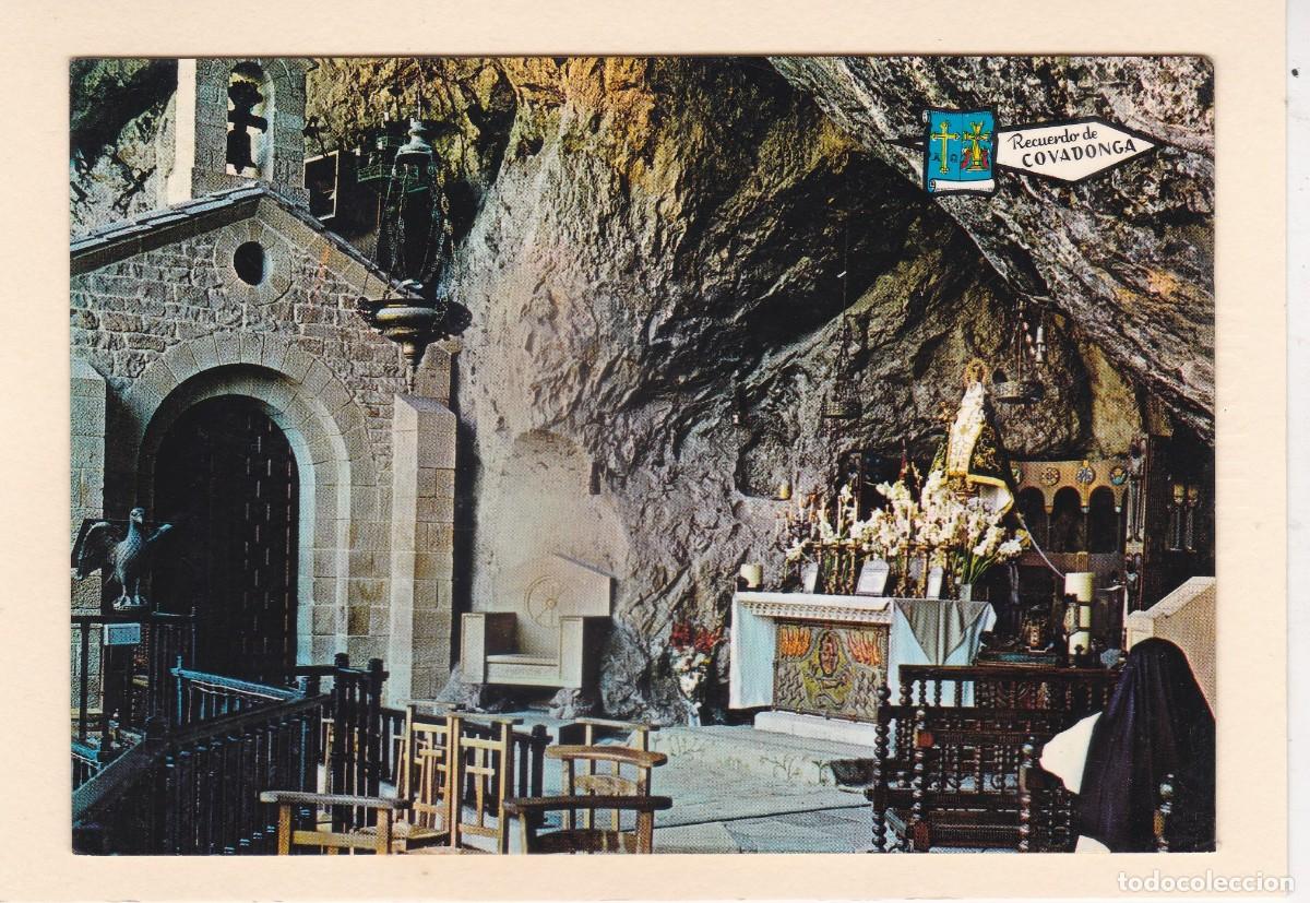 Postales: COVADONGA. CUEVA (1968) - Foto 1