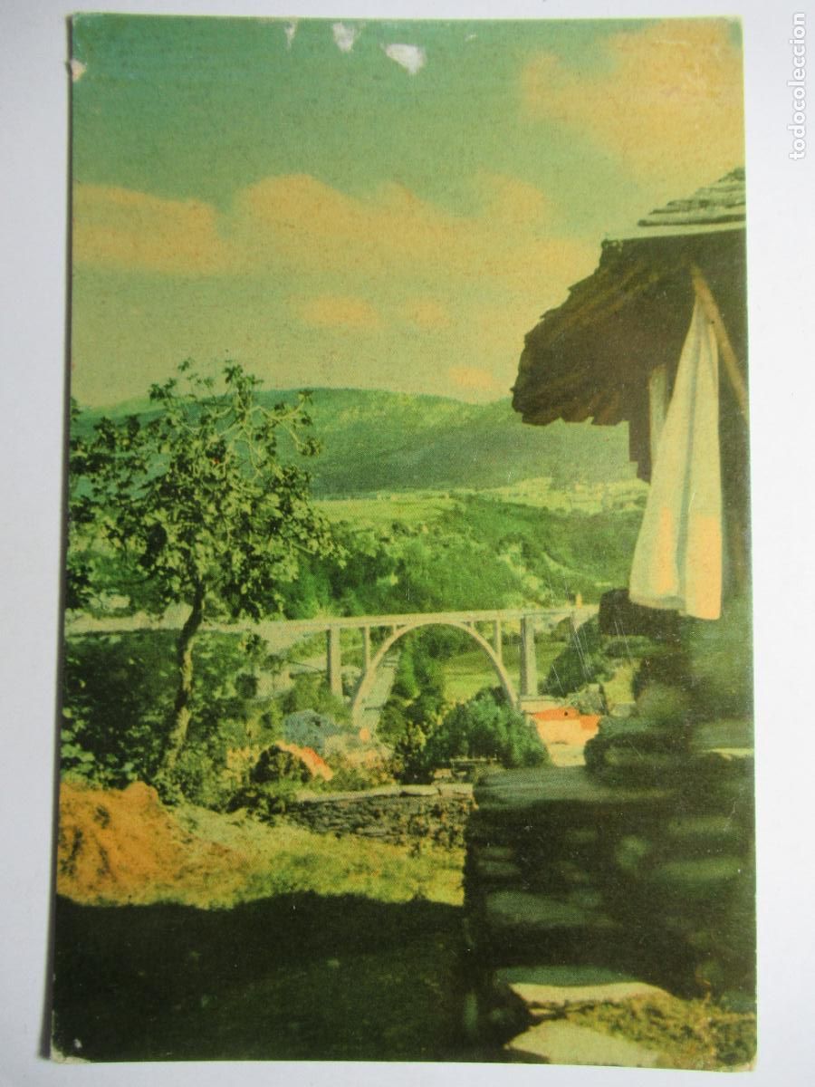 Postales: Luarca - El Viaducto, desde El Chano - Foto 1