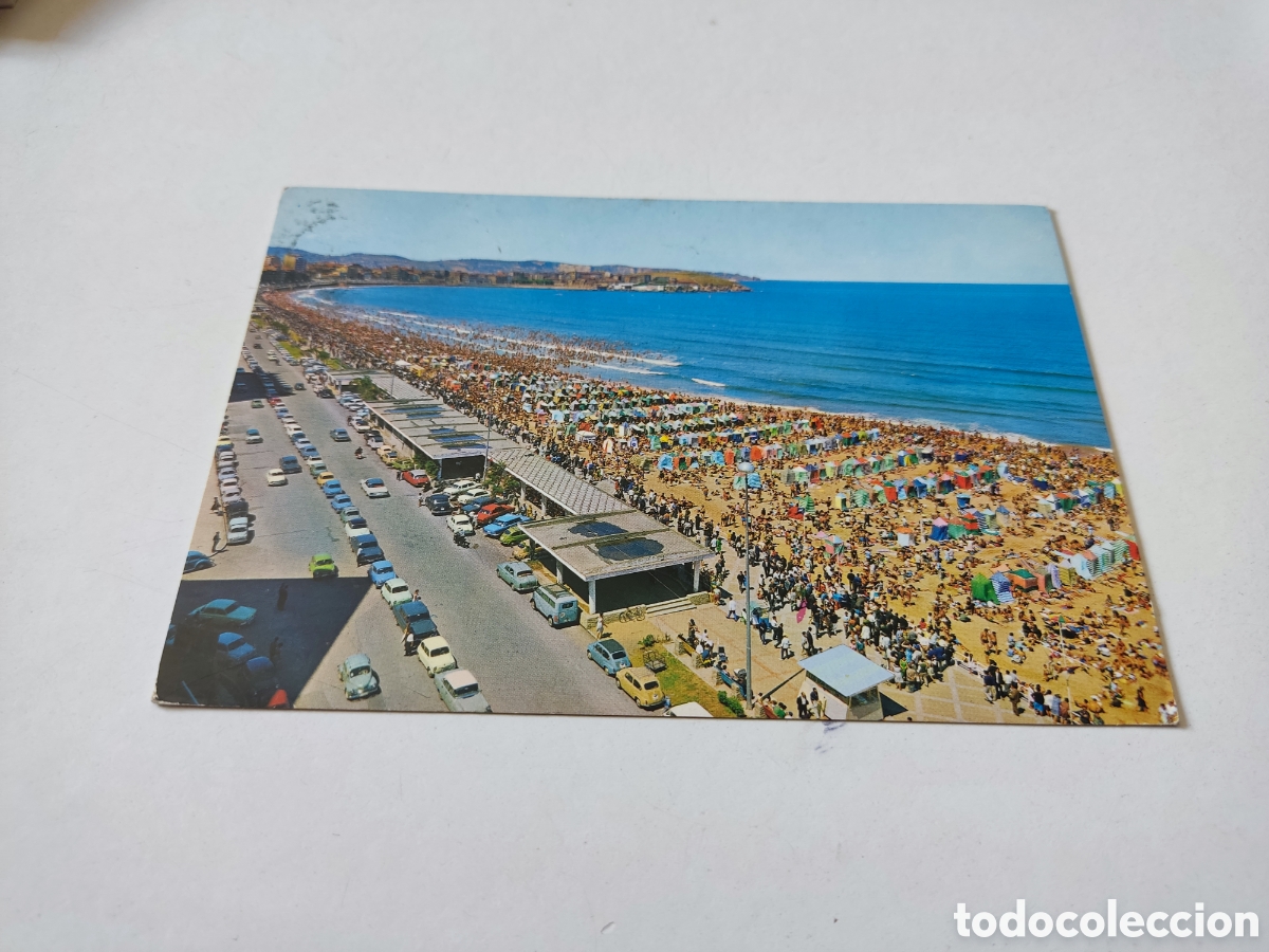Postales: Postal Gij&oacute;n playa - Foto 1