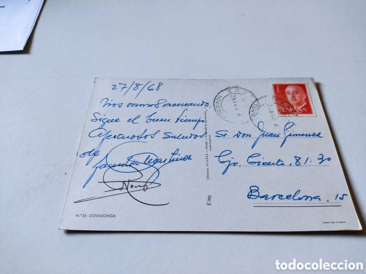Postales: Postal Covadonga - Foto 2