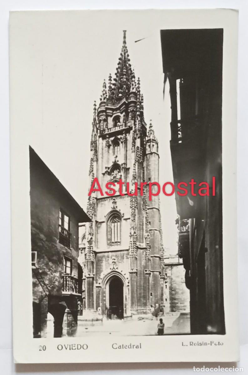 Postales: Postal de Oviedo, catedral - Foto 1