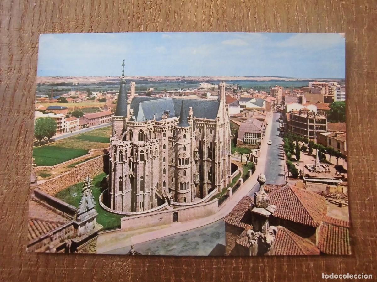 Postales: POSTAL ASTORGA LE&Oacute;N PALACIO EPISCOPAL GAUD&Iacute; - Foto 1
